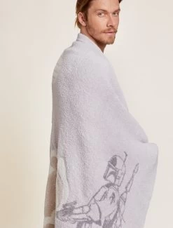 CozyChic® Star Wars™ Boba Fett Throw -Barefoot Dreams DNHCC21179 2879
