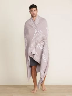 CozyChic® Mandalorian "This Is The Way" Throw -Barefoot Dreams DNHCC22198 taupe moonlight 009