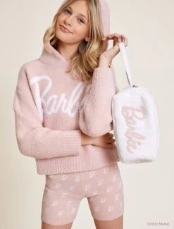 CozyChic® Barbie™ Eye Mask, Scrunchie, Sock Set -Barefoot Dreams MTWCC21321 Du