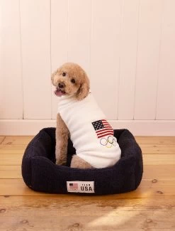 CozyChic® Team USA Pet Bed -Barefoot Dreams MicrosoftTeams image 1